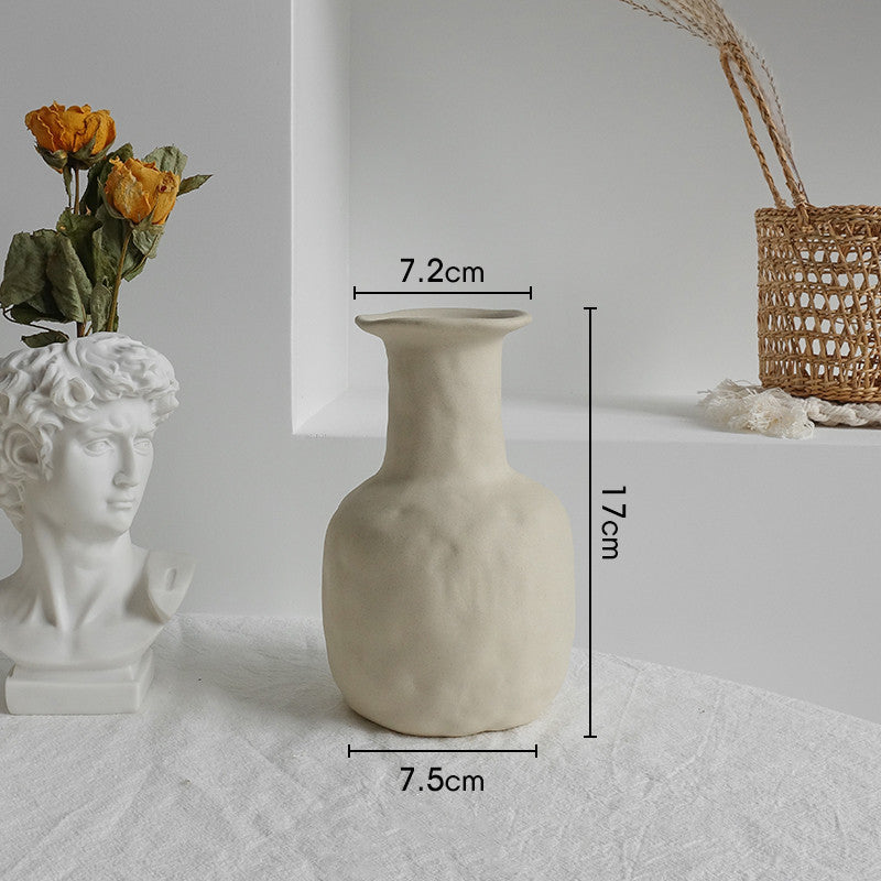 Minimalist Ceramic Vase for Living Room