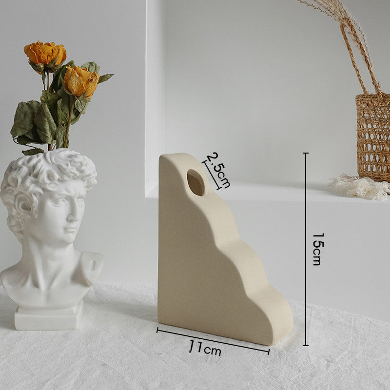 Minimalist Ceramic Vase for Living Room