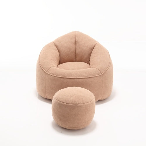Foam Bean Bag Chair with Footrest - FAIFCO