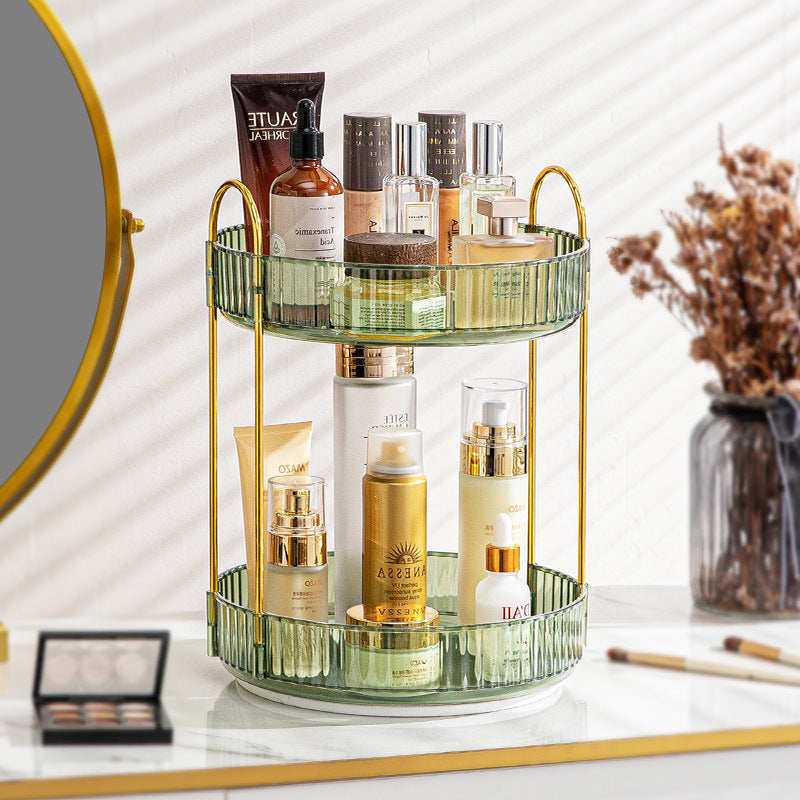 360 Rotating Makeup Organizer - 3-Size