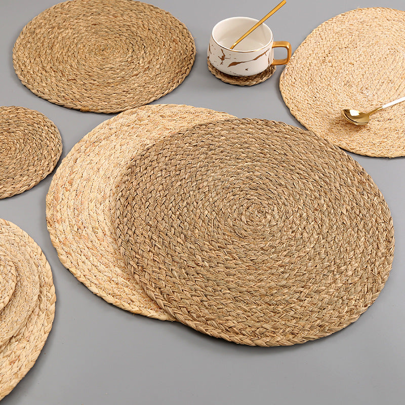Handmade Round Insulation pads Table Mats Pads