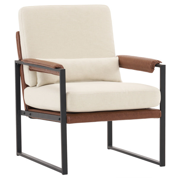 Modern Iron Frame Leisure Chair - FAIFCO