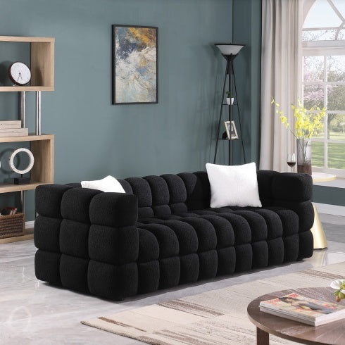 Marshmallow Boucle Sofa 3 Seater - FAIFCO