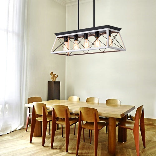 Farmhouse Style 5-Light Ceiling Chandelier
