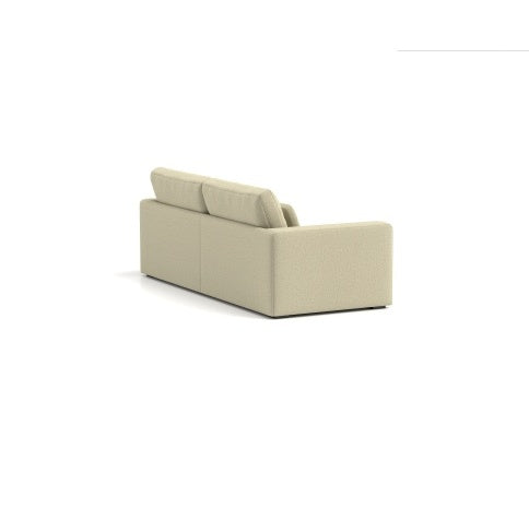 3-Seater Sofa – Beige, Comfy & Easy-Clean Design - FAIFCO
