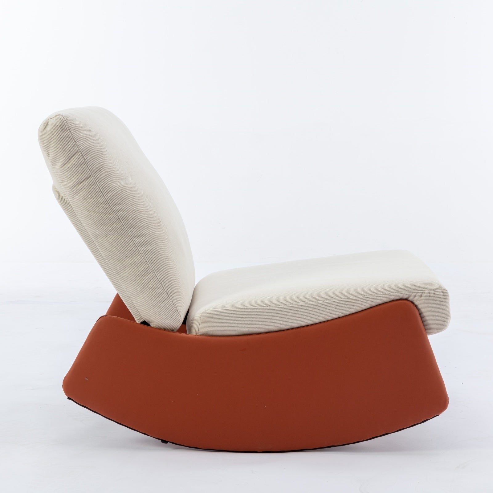 Modern Rocking Recliner Chair with Footrest – Comfy Accent Chair for Nursery & Reading - FAIFCO
