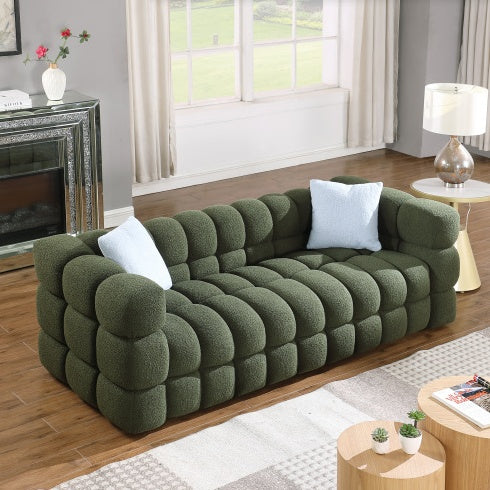 Marshmallow Boucle Sofa 3 Seater - FAIFCO