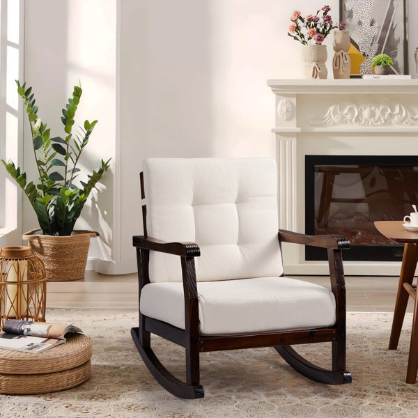 Outdoor Wood Rocking Chair