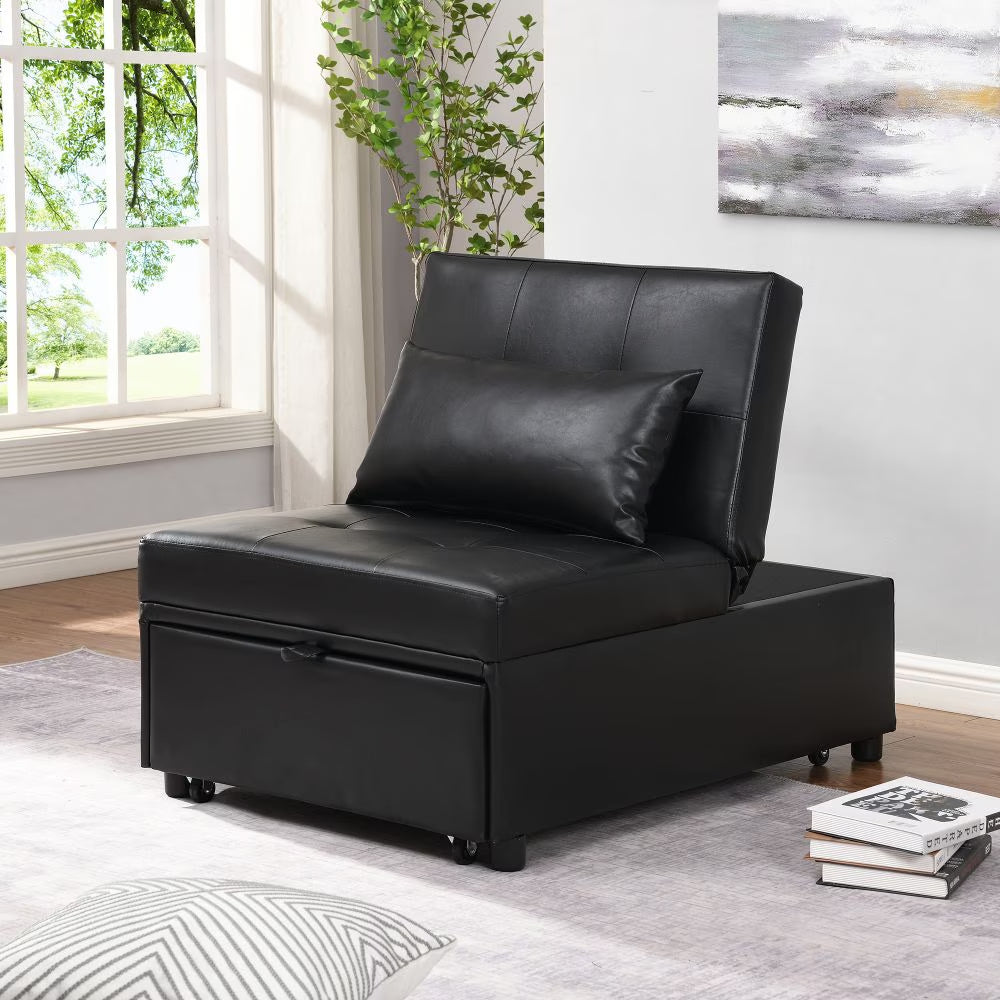 FAIF™ Folding Ottoman Sofa Bed Gray