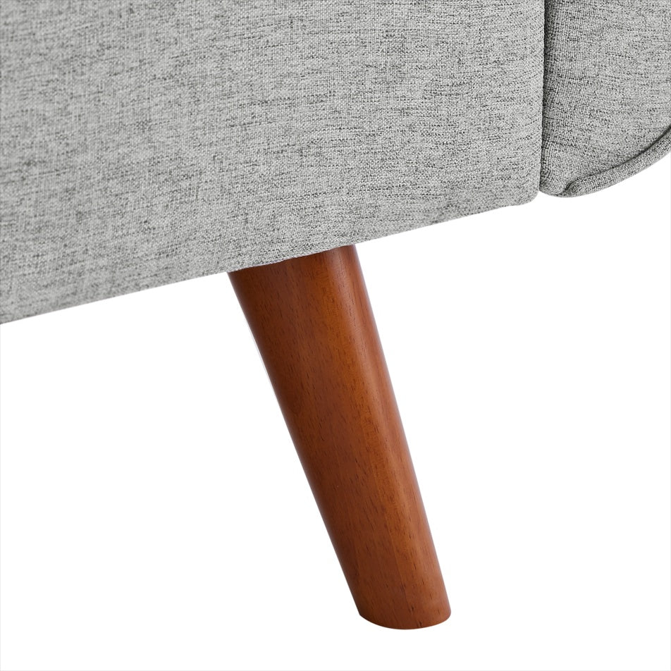 MarshMellow Grey Linen Sofa 2-Seater Lounge