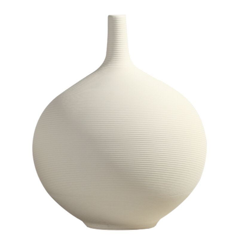 Flower Vase Artwork Home Decoration Furnishings Round
