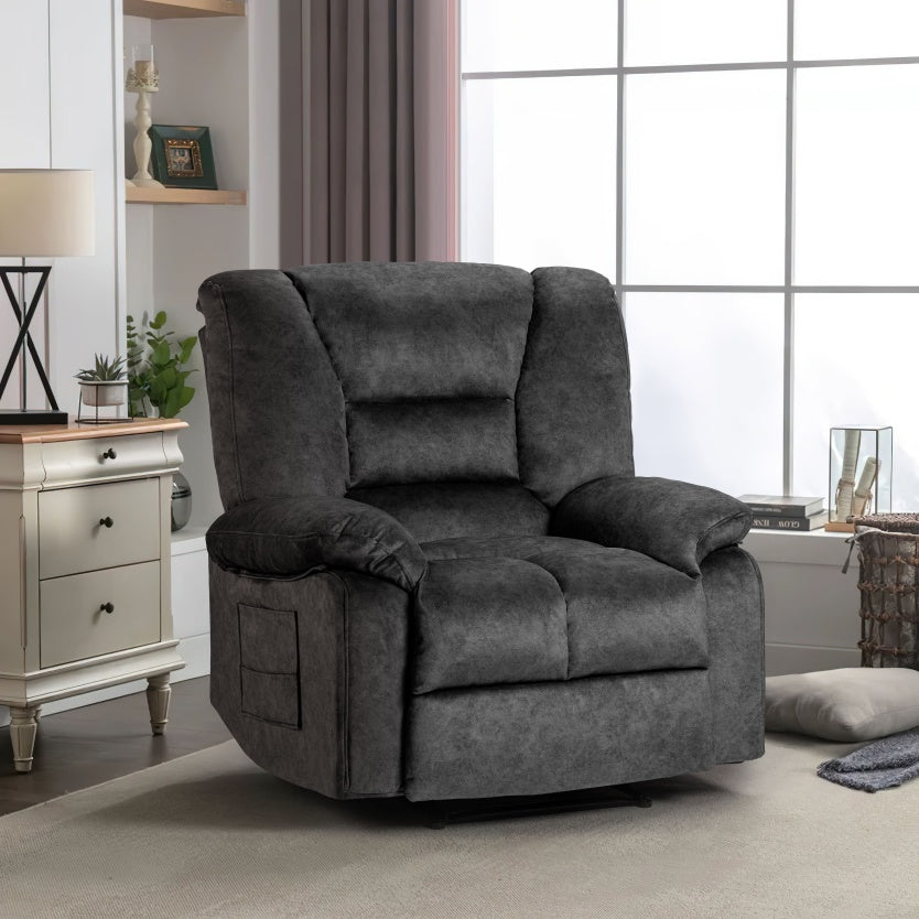 Ergonomic Recliner Chair with Massage & Heating - FAIFCO