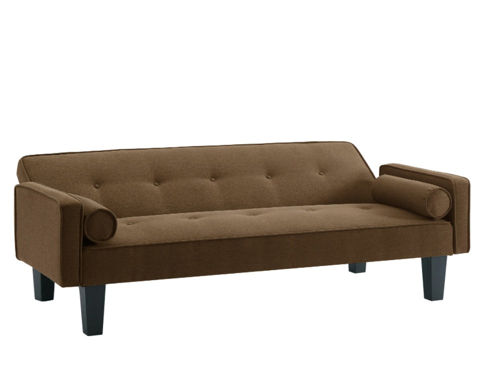 Fabric Sofa, Medieval Love Seat Sofa Furniture, With Pillows, Living Room Button Tufted Sofa - FAIFCO