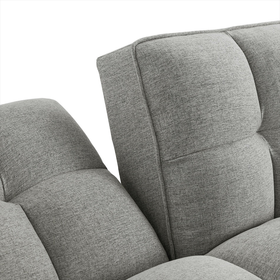MarshMellow Grey Linen Sofa 2-Seater Lounge