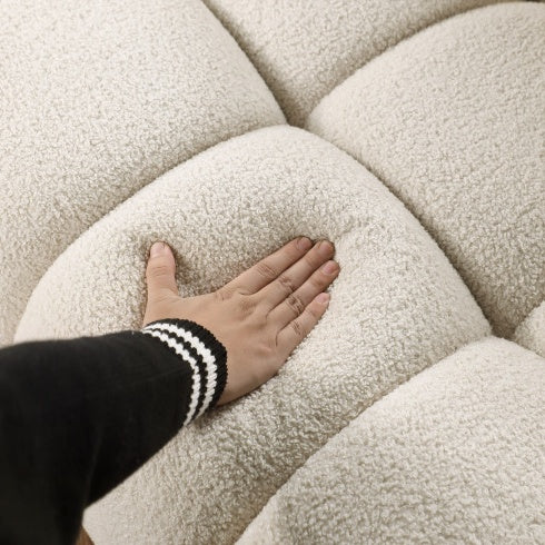 3-Seater Marshmallow Boucle Sofa
