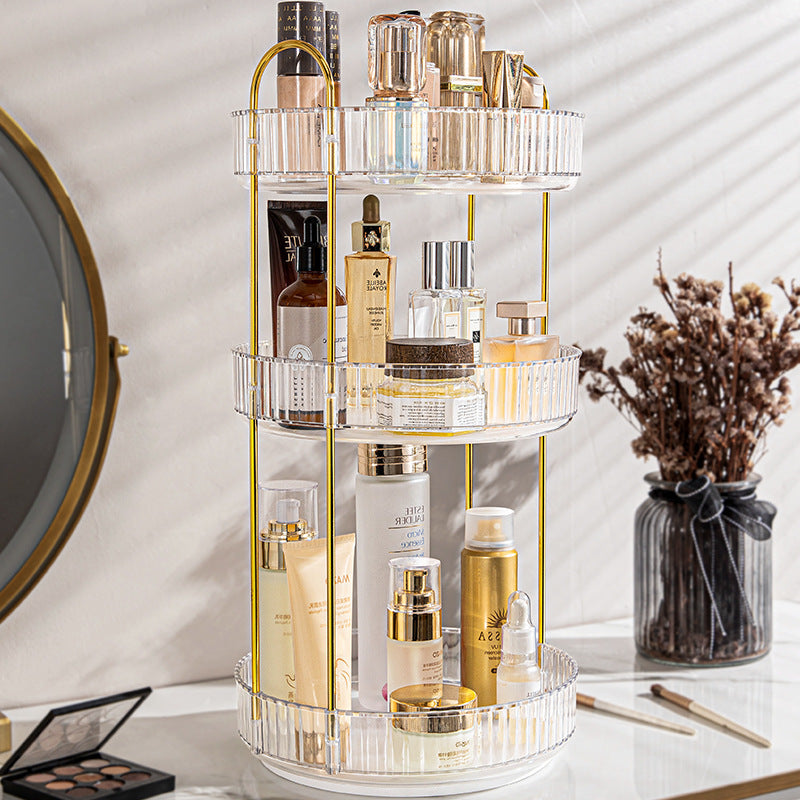 360 Rotating Makeup Organizer - 3-Size
