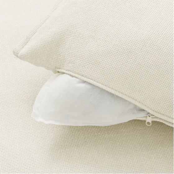 Comfy Cloud Couch Loveseat With Ottoman, Modern Chenille Love Seat Upholstered Modular Couch