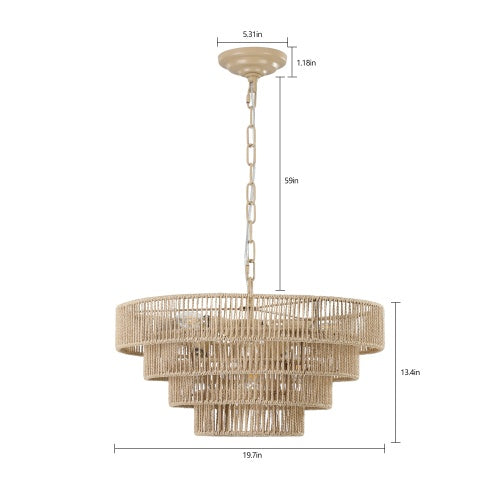 Handcrafted Bohemian Chandelier