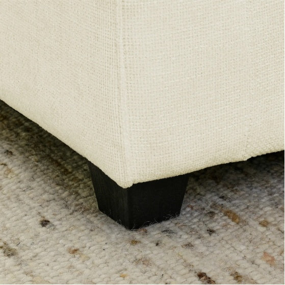 Comfy Cloud Couch Loveseat With Ottoman, Modern Chenille Love Seat Upholstered Modular Couch