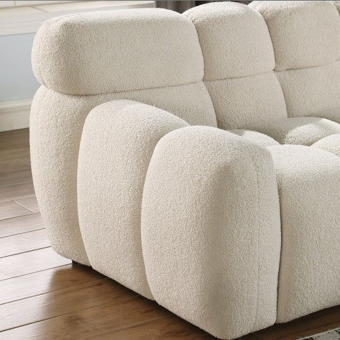 3-Seater Marshmallow Boucle Sofa