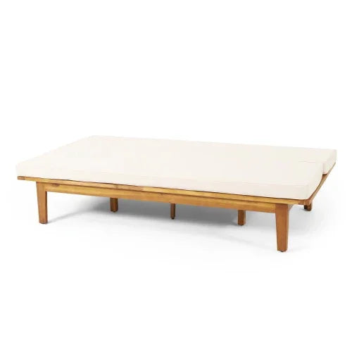 FAIF™ JILL DAYBED – Versatile Acacia Wood Daybed with Water-Resistant Cushions