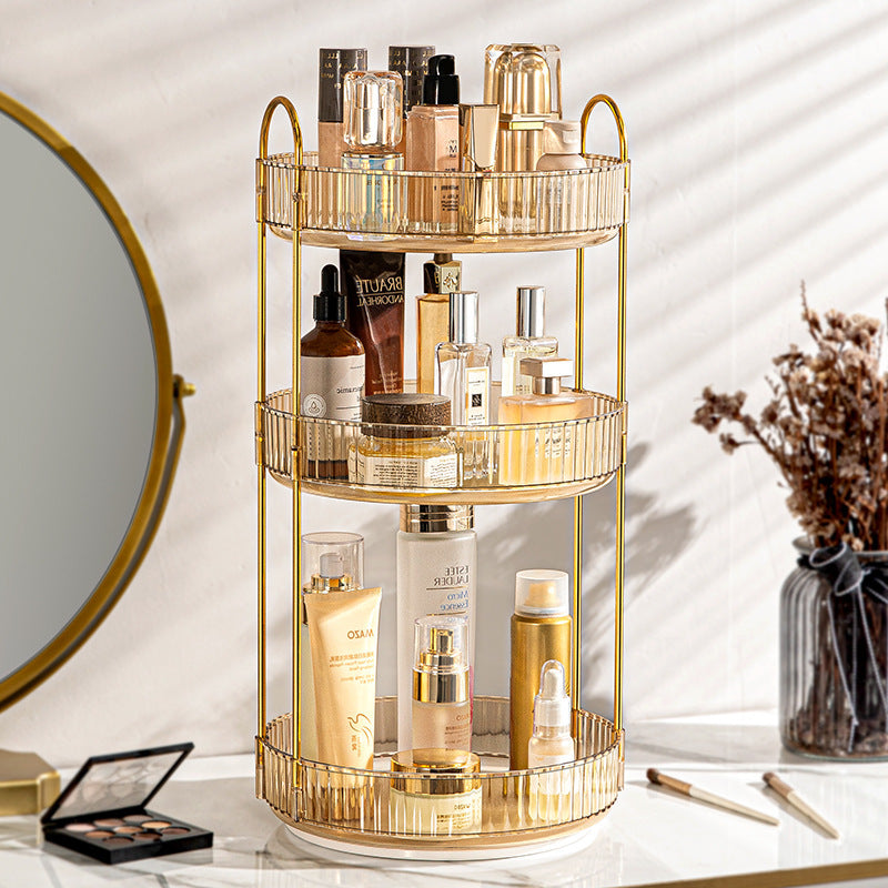 360 Rotating Makeup Organizer - 3-Size
