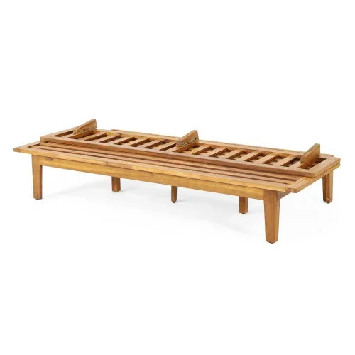 FAIF™ JILL DAYBED – Versatile Acacia Wood Daybed with Water-Resistant Cushions