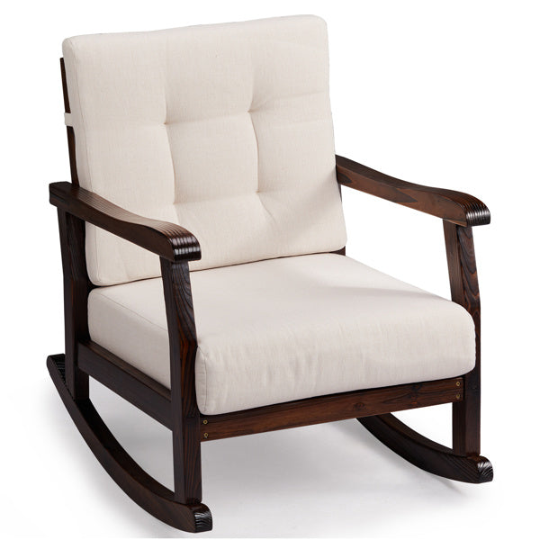Outdoor Wood Rocking Chair