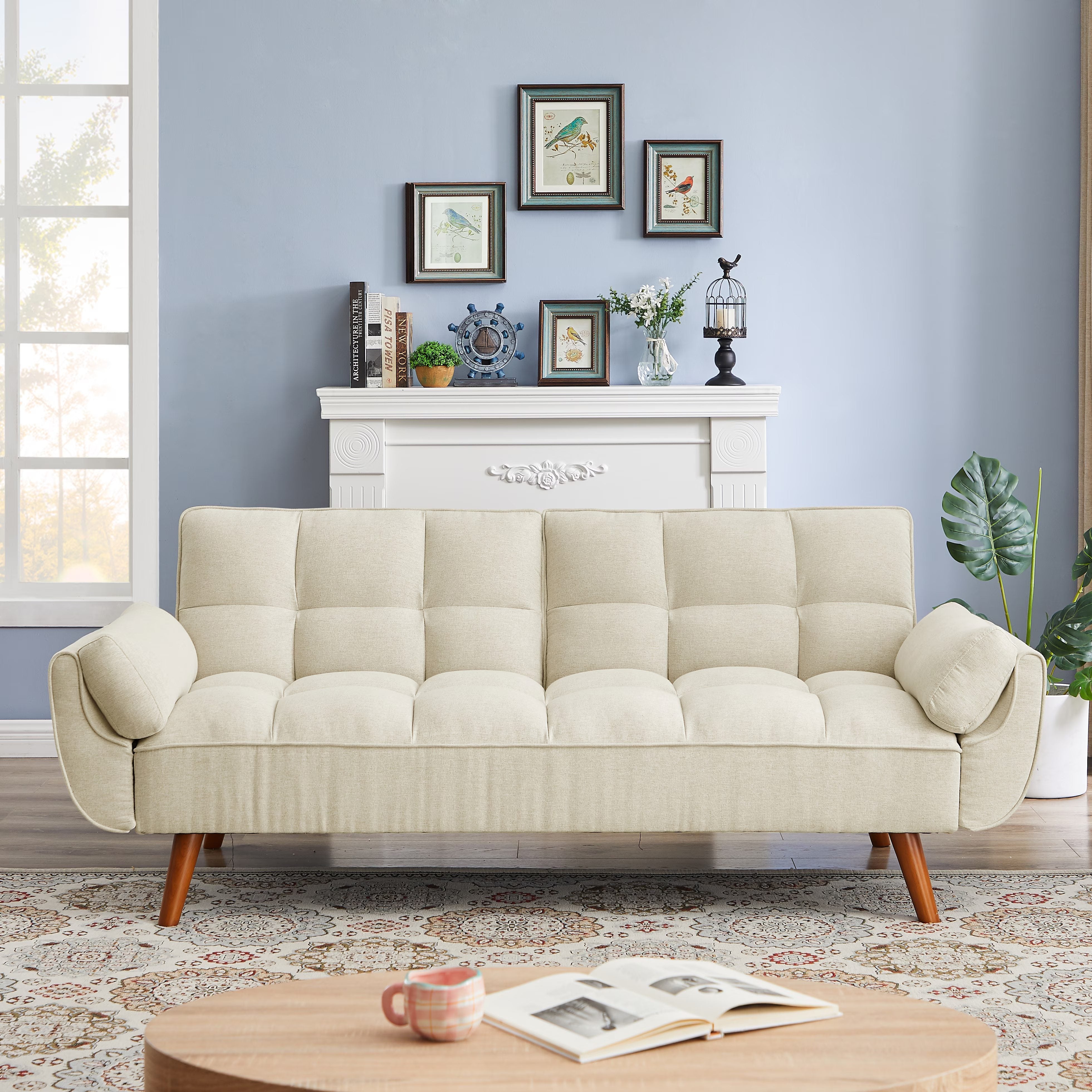 Beige Sofa - FAIFCO