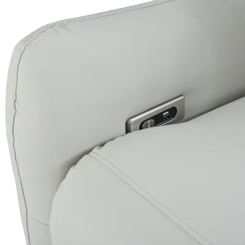 FAIF™ Wall Hugger Power Recliner Chair – Electric Recliner with USB Port for Small Spaces – Perfect for Living Rooms, Bedrooms, Apartments & RVs