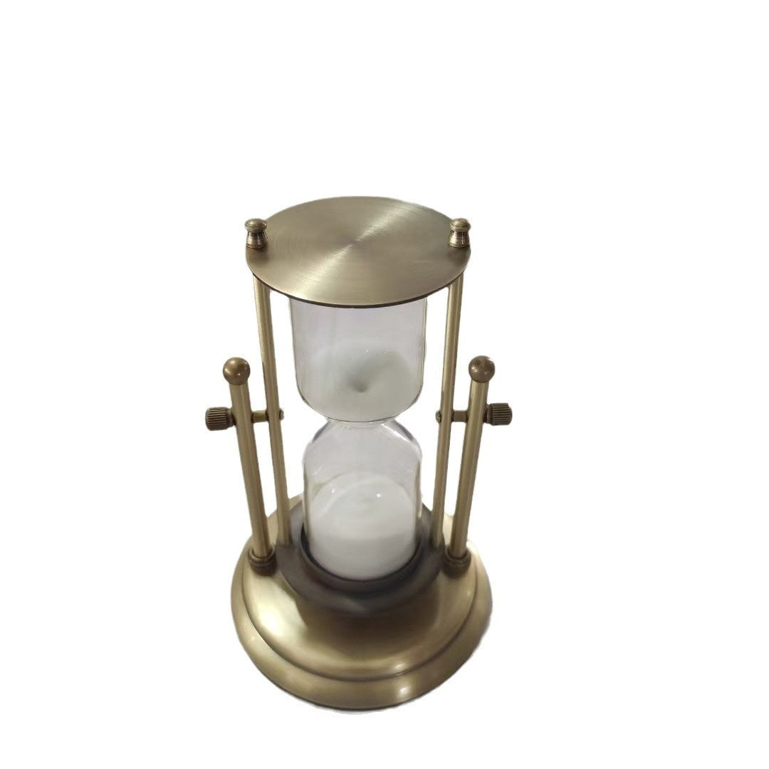 Wooden Hourglass Timer 15 Minutes Desk Study Room