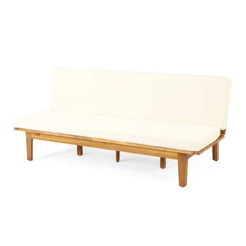 FAIF™ JILL DAYBED – Versatile Acacia Wood Daybed with Water-Resistant Cushions