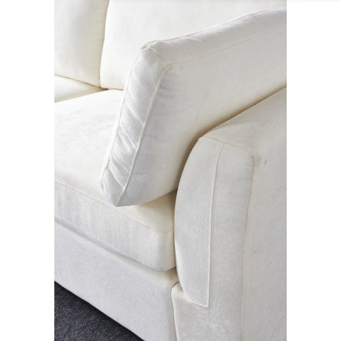 Modular Sofa Grey Chenille Fabric, Simple And Grand, The Seat And Back Is Very Soft.