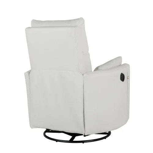Upholstered Swivel Recliner Rocker