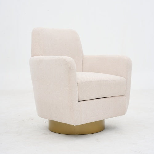 Small swivel armchair ideal for bedroom or reading corner