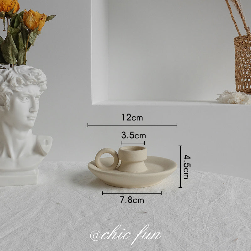Minimalist Ceramic Vase for Living Room