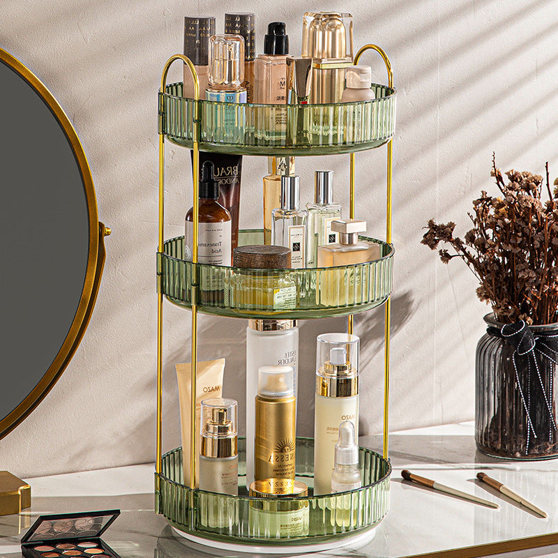 360 Rotating Makeup Organizer - 3-Size
