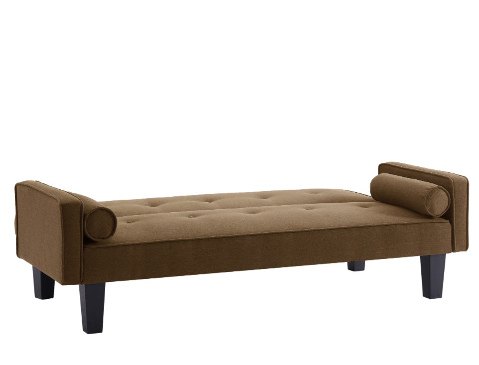 Fabric Sofa, Medieval Love Seat Sofa Furniture, With Pillows, Living Room Button Tufted Sofa