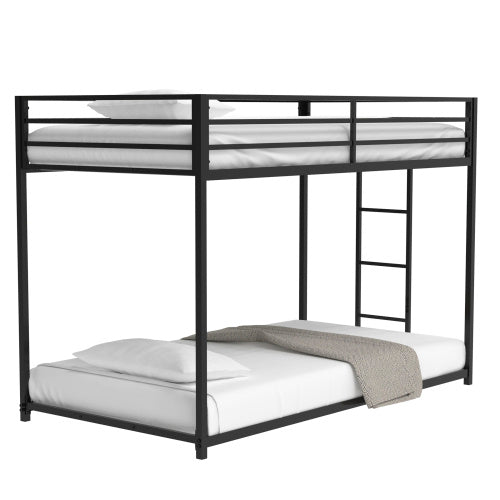 Sturdy Frame with Ladder & Guardrails For Kids