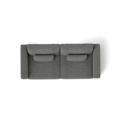 3-Seater Sofa for Living Room - Compressed Cushions & Detachable Cover