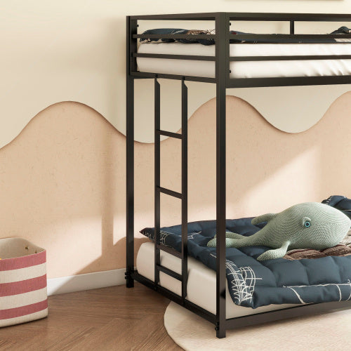Sturdy Frame with Ladder & Guardrails For Kids