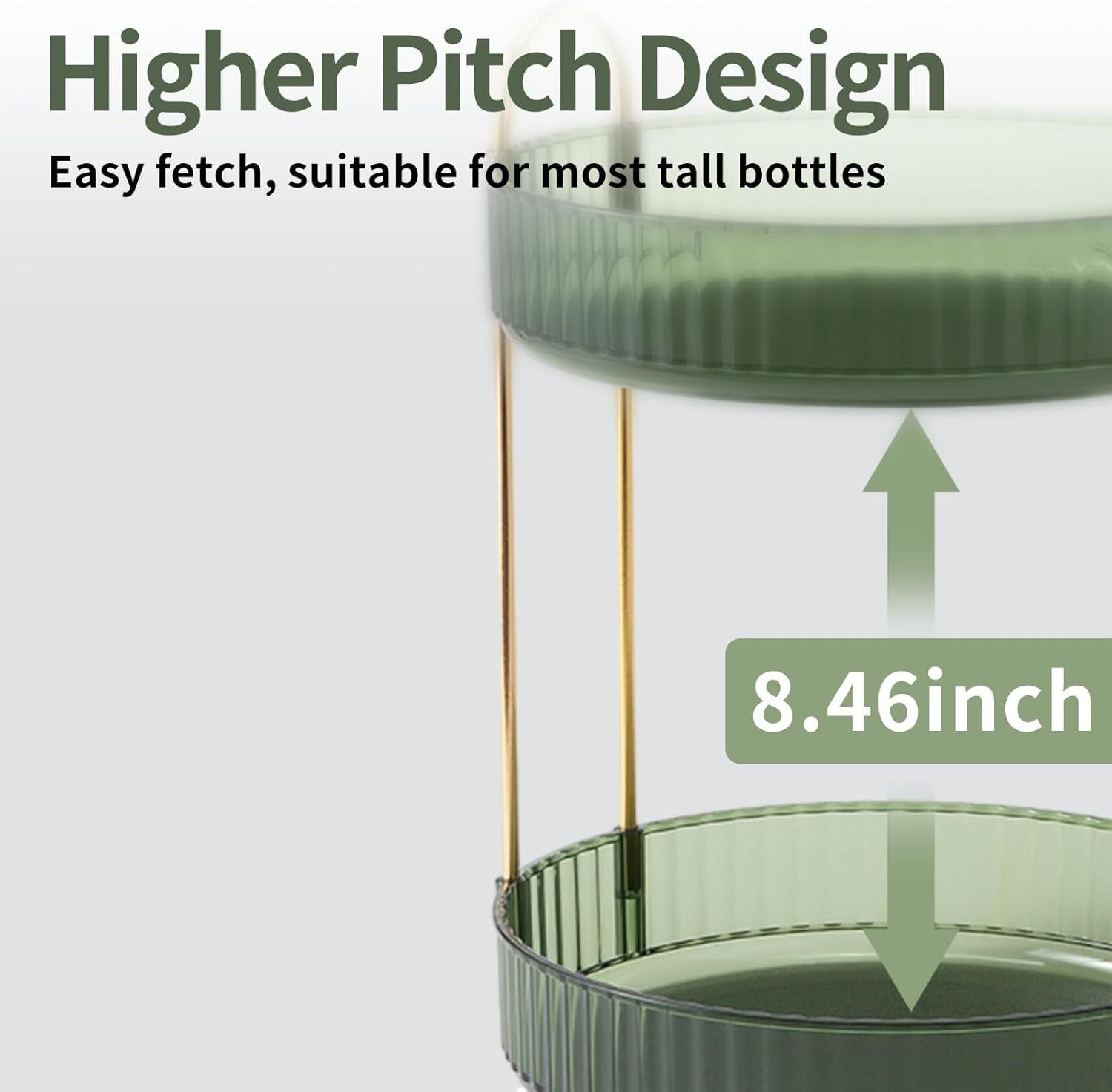 360 Rotating Makeup Organizer - 3-Size