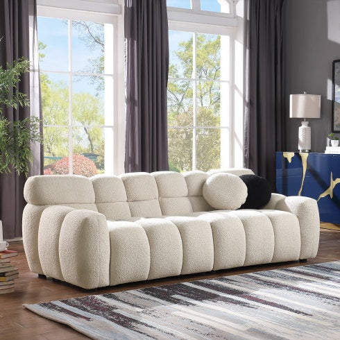 3-Seater Marshmallow Boucle Sofa