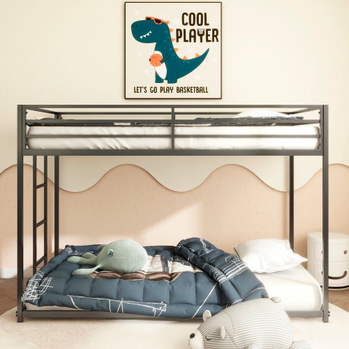Sturdy Frame with Ladder & Guardrails For Kids